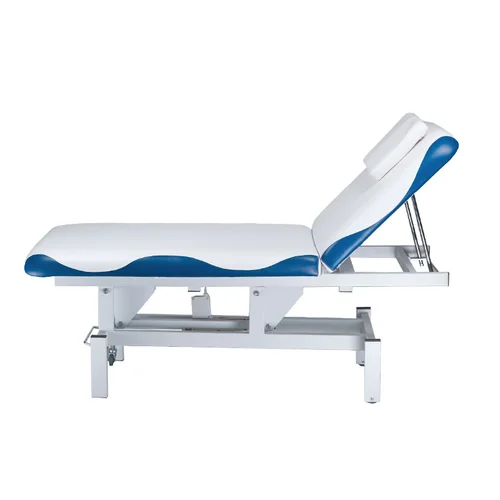 BEAUTY LINE BD-8230 elektrinis masažo stalas, baltai žydros spalvos image 3