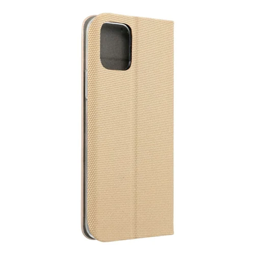 Samsung A27 Sensitivus knyginis dėklas, auksinis image 1