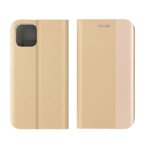 Samsung A27 Sensitivus knyginis dėklas, auksinis image 2