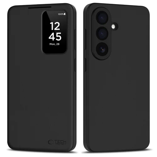 Tech-Protect Smart Wallet dėklas Samsung Galaxy A57 5G, matinė juoda image 1