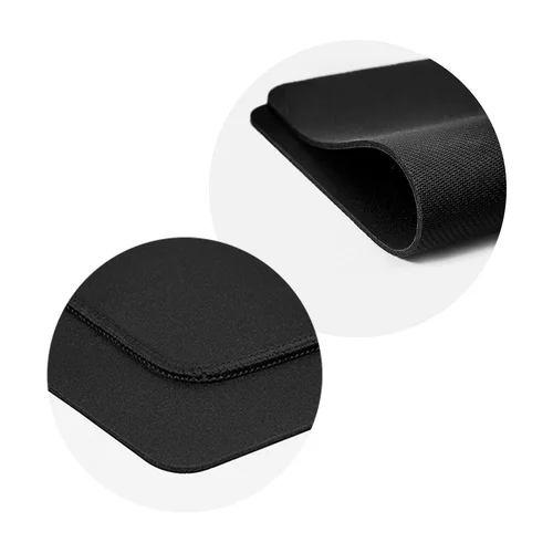 Pelės kilimėlis 350 × 250 × 3 mm, juodas image 2