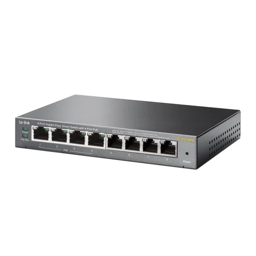 TP-Link 8 prievadų Gigabit Easy Smart jungiklis su 4 PoE prievadais image 3