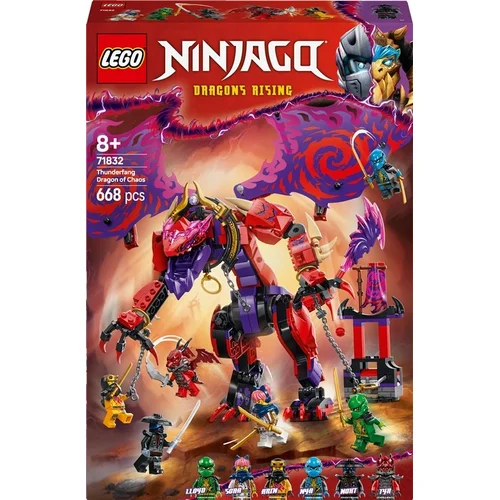 LEGO® Ninjago Thunderfang Dragon of Chaos 71832 image 1
