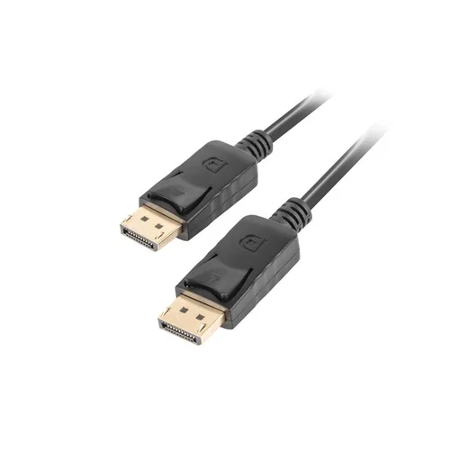 Lanberg CA-DPDP-10CC-0018-BK DisplayPort laidas 1,8 m, juodas image 1