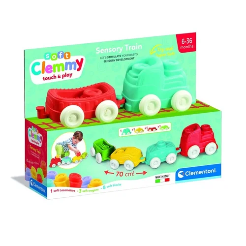 Clementoni Baby Clemmy 17961 žaislinis traukinys image 2