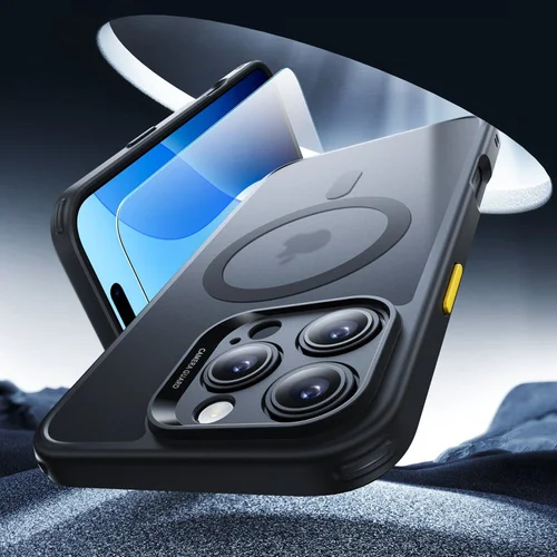 ESR Classic Pro Set HaloLock MagSafe dėklas iPhone 16 Pro, juodas image 2