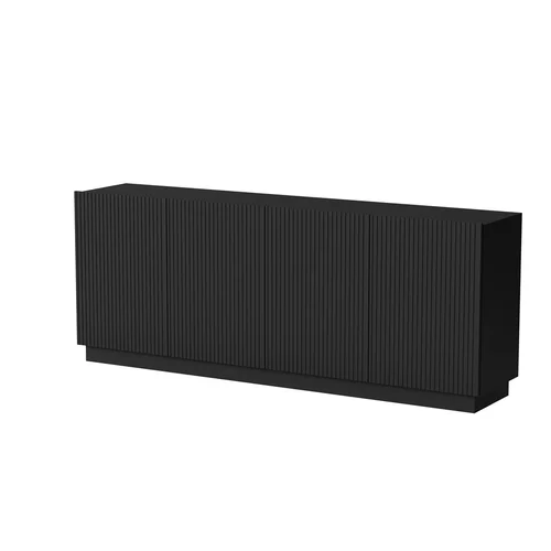 Cama LIVERTI komoda 200 × 42 × 78 cm, juoda image 1