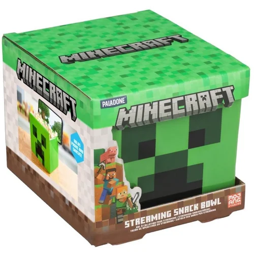 PP Minecraft Creeper užkandžių lėkštė image 1
