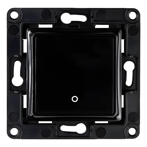 Shelly Wallswitch1Black WS 4 juodas jungiklis image 2