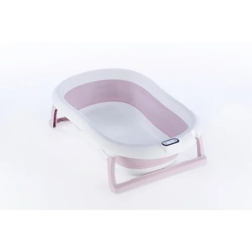 BATH&CARE Pink sulankstoma kūdikio vonelė su termometru image 3