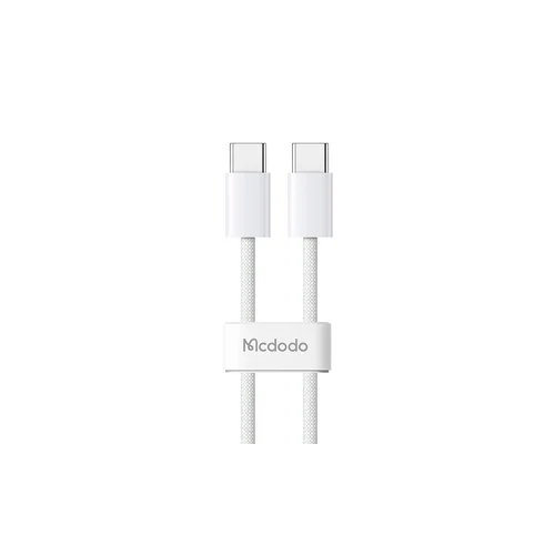 Mcdodo CA-5690 USB-C kabelis, 1 m, baltas image 3