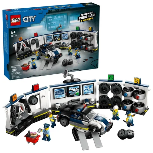 LEGO City 60457 Priešpolių automobilių garažas image 1