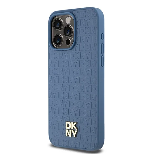 DKNY MagSafe odinis dėklas iPhone 15 Pro Max, mėlynas image 2