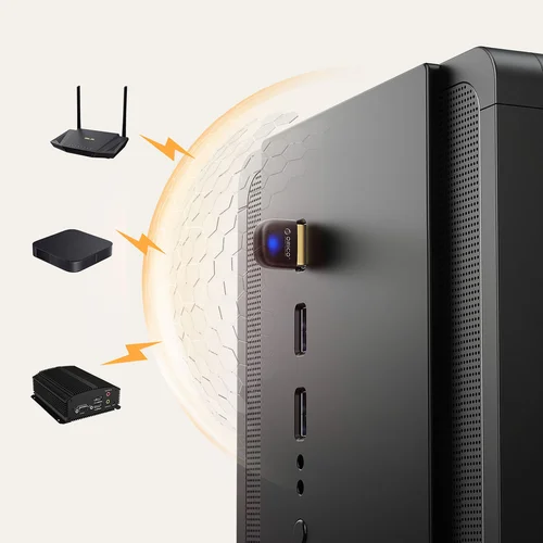 Orico BTA-60 Bluetooth 6.0 adapteris, juodas image 3
