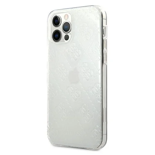 Guess GUHCP12M3D4GTR dėklas iPhone 12/12 Pro, 6,1 col., skaidrus image 2