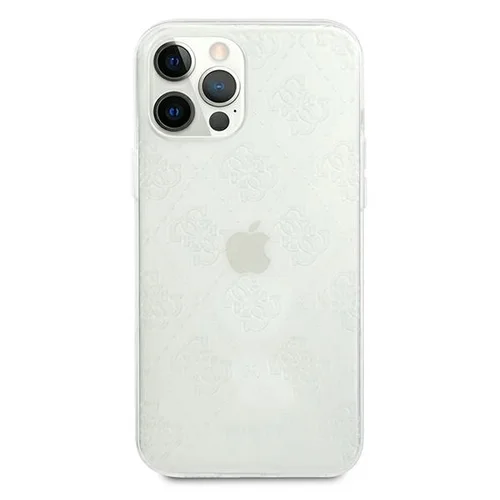 Guess GUHCP12M3D4GTR dėklas iPhone 12/12 Pro, 6,1 col., skaidrus image 3