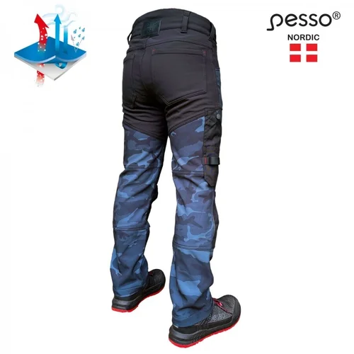 PESSO MERCURY_K Pašiltintos softshell kelnės 56 image 2