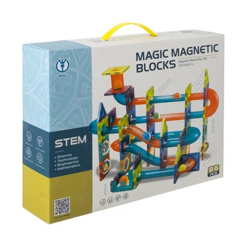 ISO TRADE 26468 magnetinės kaladėlės, 96 vnt. image 2