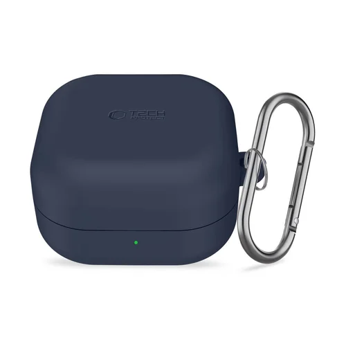 Tech-Protect silikoninė kilpelė Samsung Galaxy Buds 4 / 4 Pro, tamsiai mėlyna image 2