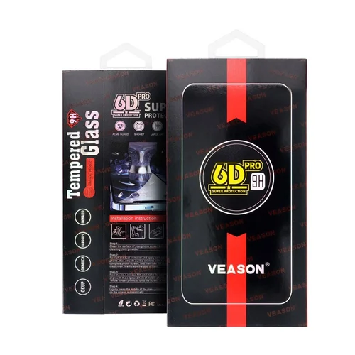 Veason 6D Pro stiklas Samsung Galaxy S26, juodas image 1