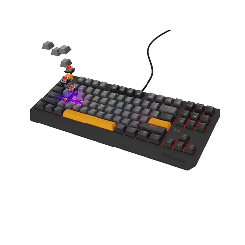 GENESIS Thor 230 TKL mechaninė žaidimų klaviatūra, 87 klavišų image 3