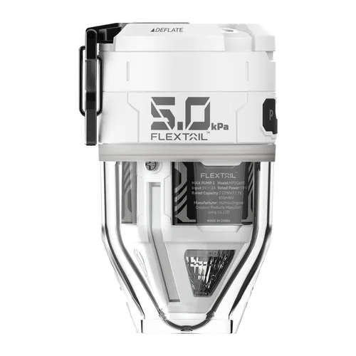 Flextail Max Pump 3 nešiojamas oro siurblys, baltas image 2