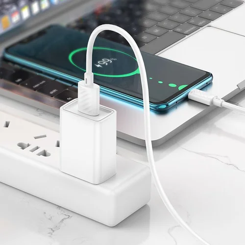 Hoco X88 USB-A–USB-C kabelis, 1 m, baltas image 3