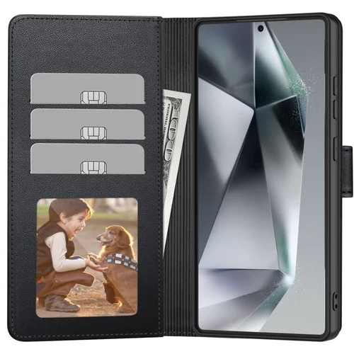 Tech-Protect Samsung Galaxy A26 5G piniginė dėklas, juodas image 2