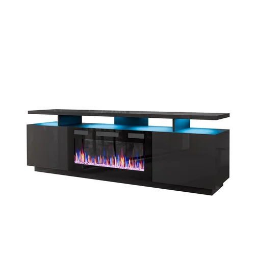 RTV EVA spinta su elektriniu židiniu 180 × 40 × 52 cm, grafito image 1