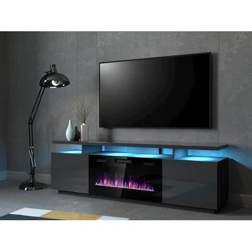 RTV EVA spinta su elektriniu židiniu 180 × 40 × 52 cm, grafito image 2