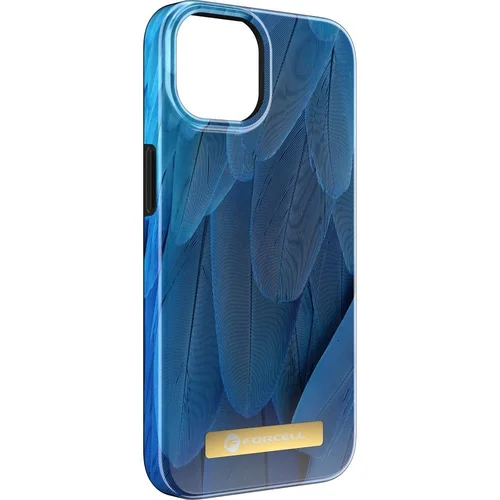 FORCELL F-PROTECT Mirage dėklas iPhone 15 Plus, mėlynas paukštis image 3