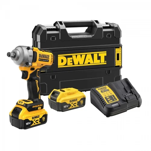 DEWALT DCF891P2T smūginis veržliasukis 18 V, 2 × 5 Ah image 1
