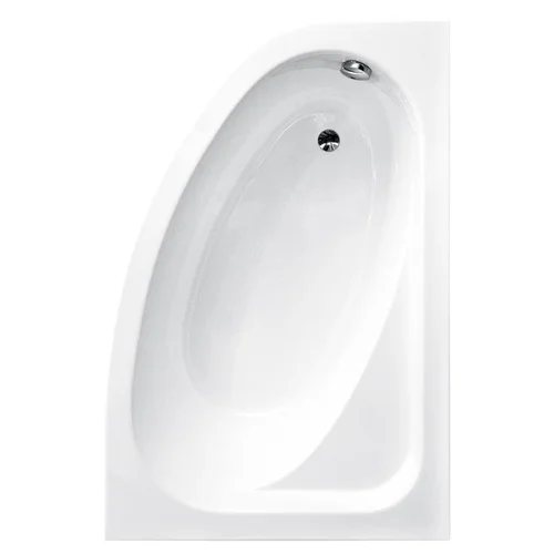 Besco Cornea Piramida Vonia, 140x80x55 cm, akrilas, dešinė image 2