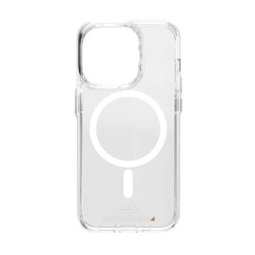 SBS D3O MagSafe dėklas iPhone 15 Pro, skaidrus image 1