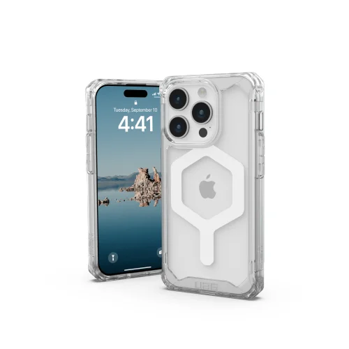 UAG Plyo MagSafe dėklas iPhone 15 Pro, skaidrus ir baltas image 2