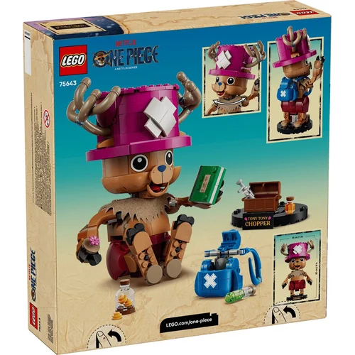 LEGO ONE PIECE 75643 Tony Tony Chopper konstruktorius image 2