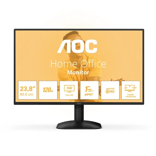 AOC 24B31H 23,8 col. Full HD monitorius, juodas image 1