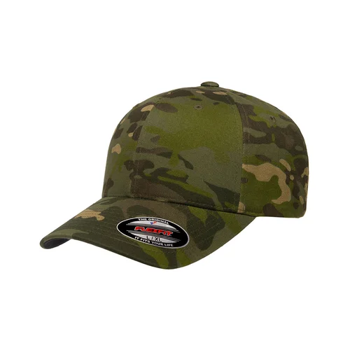 Kepuraitė Flexfit 6277MC su kamufliažo raštu – S/M, Multicam Alpine image 1