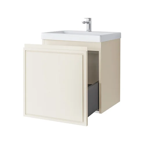 Riva SA 50RV-2 vonios spintelė su praustuvu Beige Matinė image 2