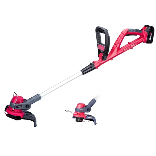 WORCRAFT 20V LI-ION akumuliatorinis trimeris su priedais image 1