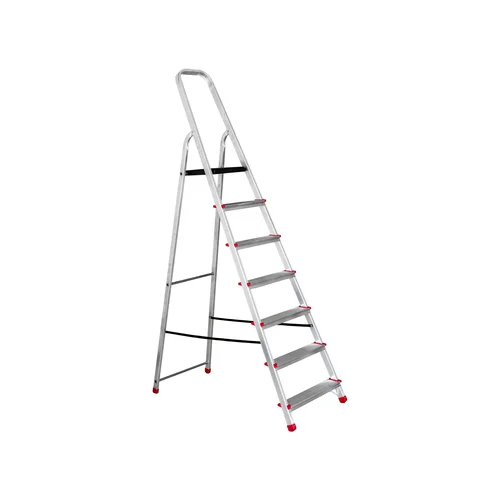 Haushalt C04C/07 kopėčios vienpusės buitinės 7 pakopų, 220 cm image 1