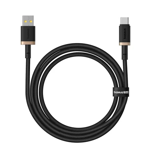 Baseus Dura USB-A į USB-C 60 W 1 m auksinis laidas image 1