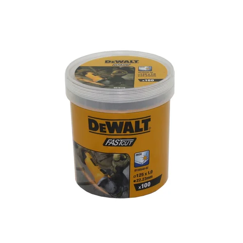 DeWALT 125 x 1 mm Pjovimo diskelis, pjaunamui, x100 vnt. image 3