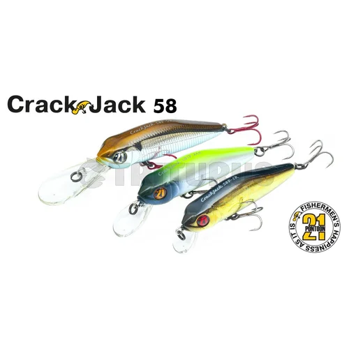 Pontoon21 CrackJack 58SP-SR 58 mm 5 g vobleris image 1