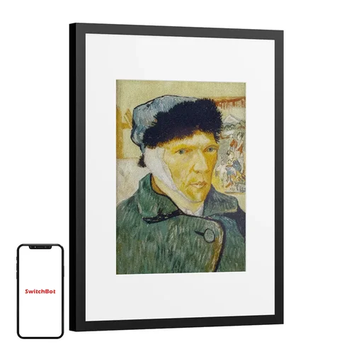SwitchBot AI Art Frame 13,3 col. skaitmeninis nuotraukų rėmelis image 1