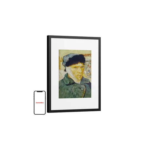 SwitchBot AI Art Frame 13,3 col. skaitmeninis nuotraukų rėmelis image 2