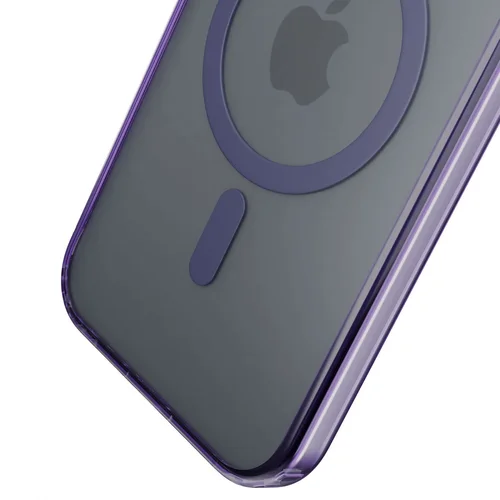 Apple iPhone 16 Plus 3mk Frosty MagCase4 violetinis dėklas image 3