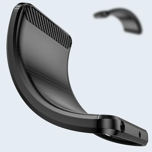 Anglinės tekstūros dėklas Motorola Moto G Play 2022, juodas image 3