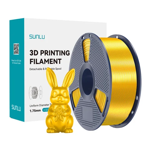 Sunlu PLA+ Silk LG auksinis filamentas image 2