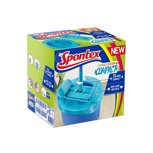 Spontex Grindų valymo rinkinys, 4 L kibiras, Mėlynas image 2